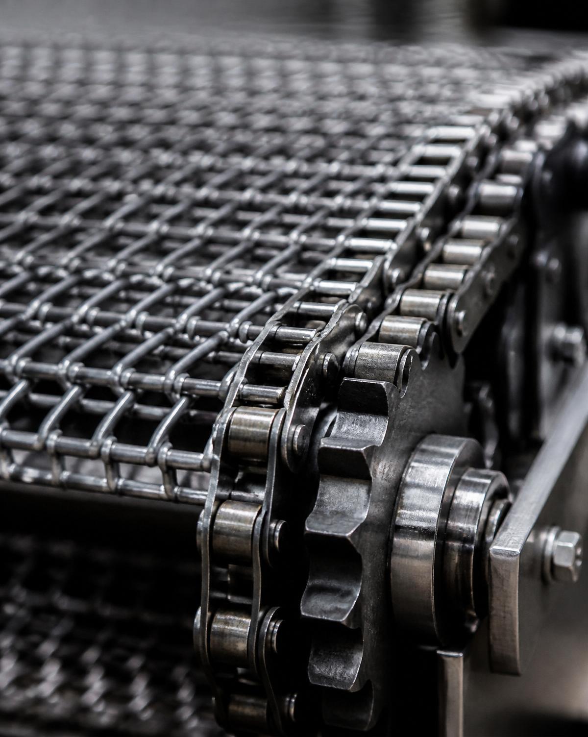 Chain Driven Conveyor Belt